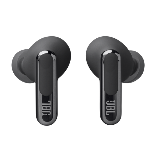 JBL Live Beam 3 - Black - True wireless noise-cancelling closed-stick earbuds - Left